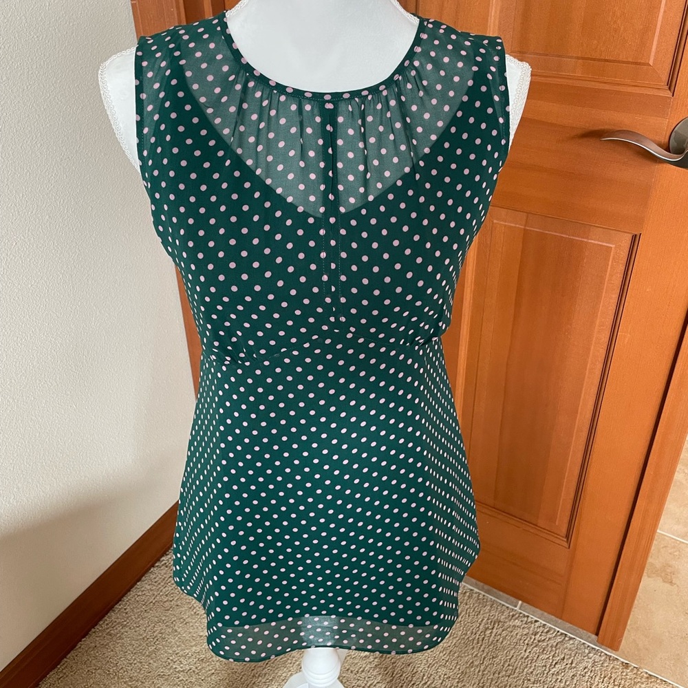 Sleeveless Flirt Top